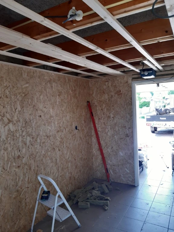 Isoleren garage in Grijpskerke