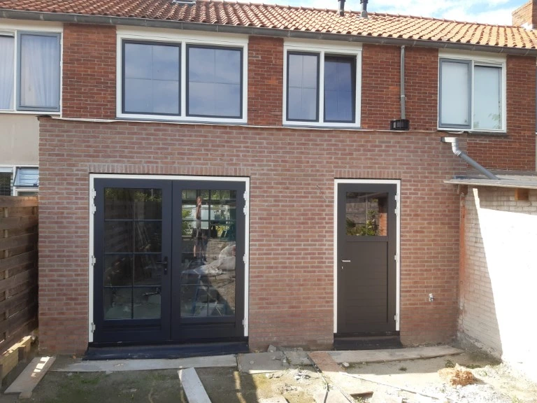 Verbouwing woning en aanbouw in Meliskerke - resultaat